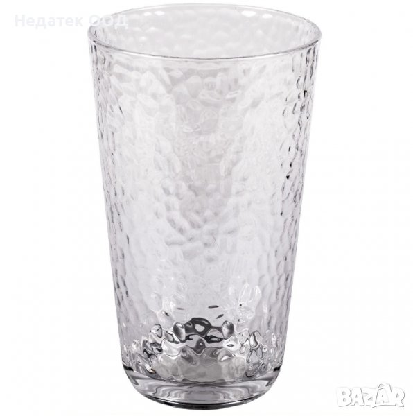 Чаша за вода, Пластмаса, 500 мл, Прозрачна, снимка 1