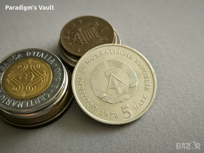 Монета - Германия - 5 марки | 1972г., снимка 1