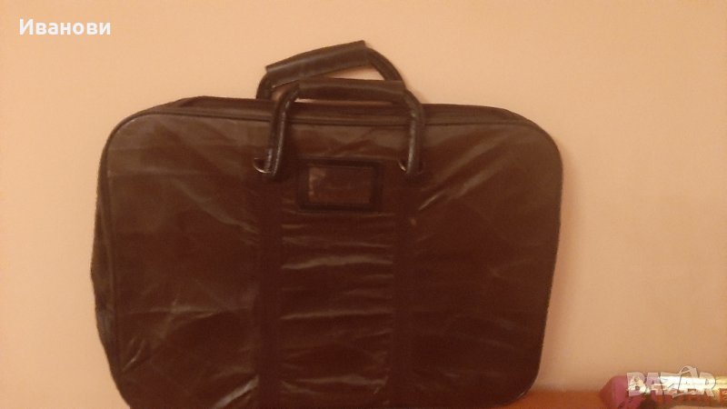 пътен сак/чанта за дрехи 40/60 кожен, снимка 1