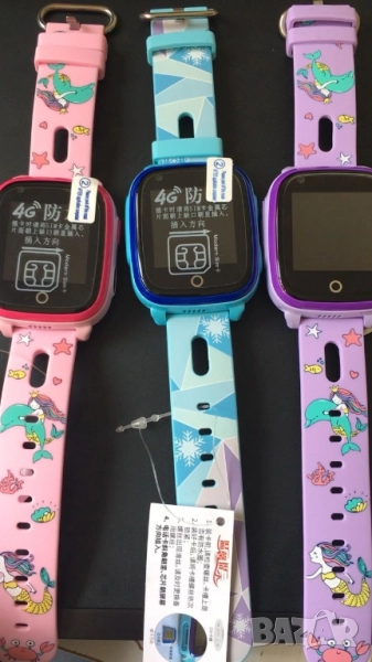 Водоустойчив детски 2G смарт часовник с вградена камера, снимка 1