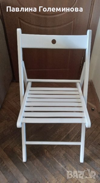 сгъваеми дървени столове , снимка 1