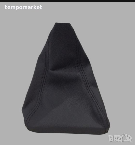 Маншон за скоростен лост за БМВ Е60 - ЧЕРЕН, снимка 1