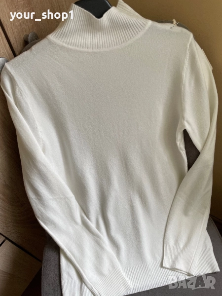 4 цвята дамска блуза с дълъг ръкав поло , снимка 1