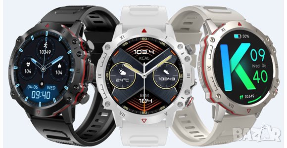 Смарт часовник BP03 / черен, снимка 1