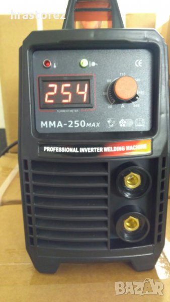 250 Ампера - инверторен Електрожен PROFESSIONAL 250А-MAX - Електрожени, снимка 1