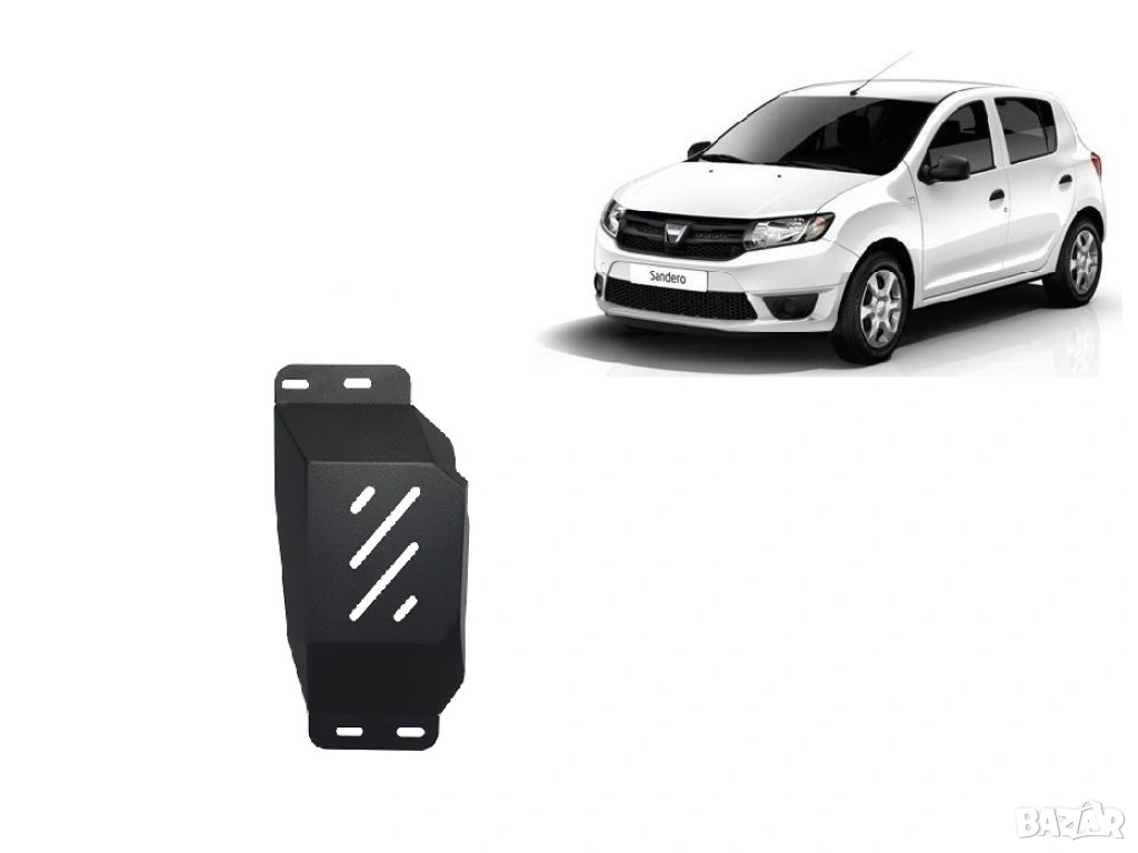 Метална кора под система Start-Stop EGR Dacia Sandero 2012г – 2020г, снимка 1