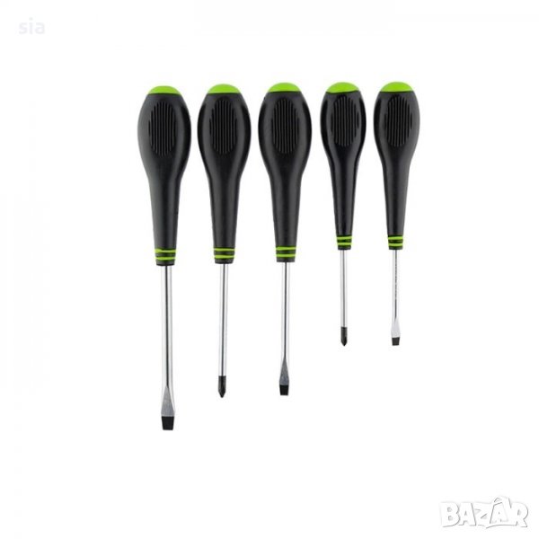 Отверки магнитни, 5бр., прави и кръстати , снимка 1