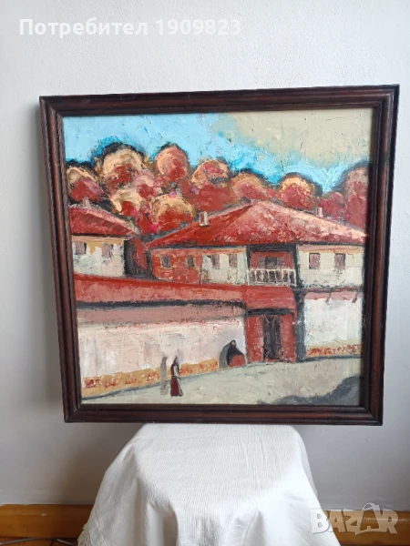 Голяма маслена картина , снимка 1