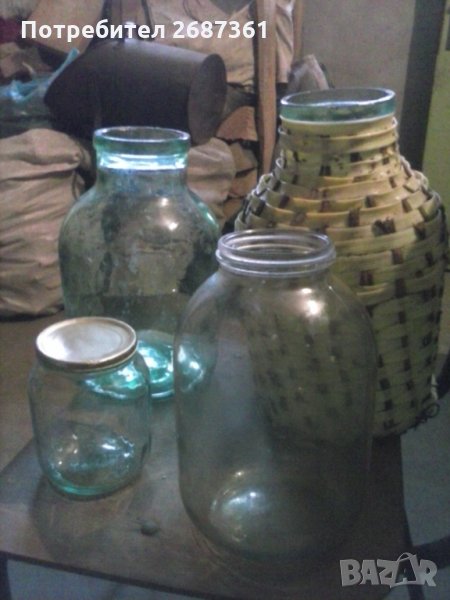 стъклени буркани-ОМНИЯ-400мл,800мл-3,4 и 6 литра безвинтови, снимка 1