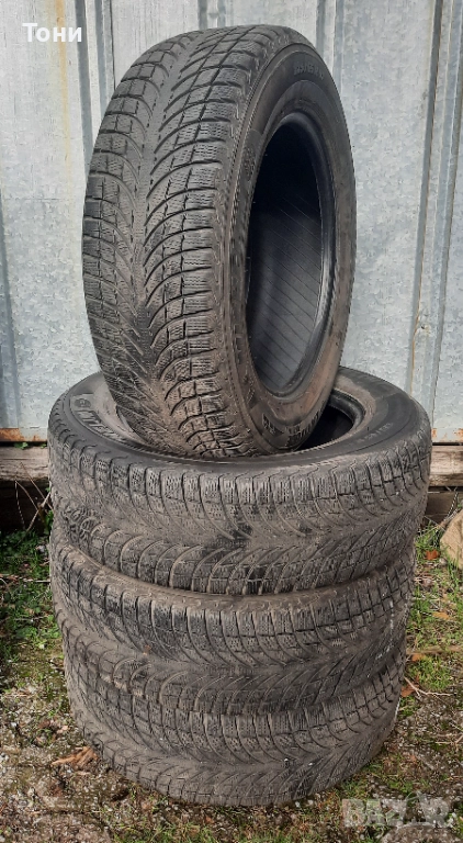 4 броя зимни гуми 225 65 17 Michelin перфектни , снимка 1