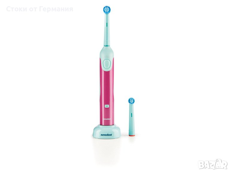 ЗА ЧАСТИ!!! nevadent Детска електрическа четка за зъби Good NZAK 3.7 A1 (момичета), снимка 1