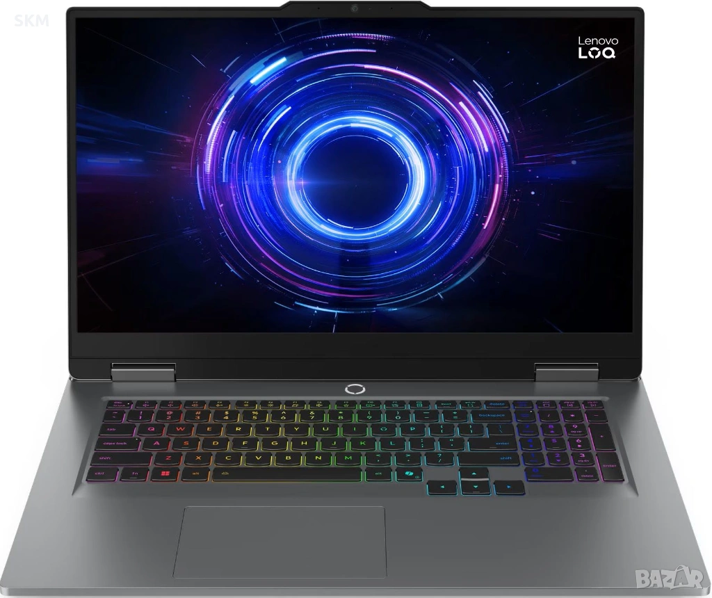 НОВ|RTX-5070|i7-14700H|165Hz 300nits|16RAM lenovo LOQ 17" лаптоп laptop gaming гейминг, снимка 1