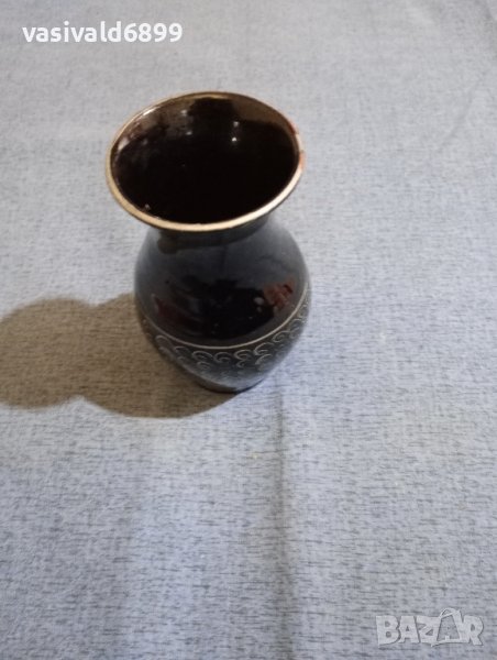 Керамична ваза от соца, снимка 1