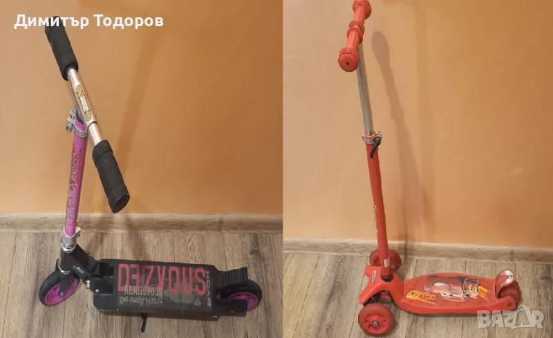 Детски тротинетки 2 броя, снимка 1