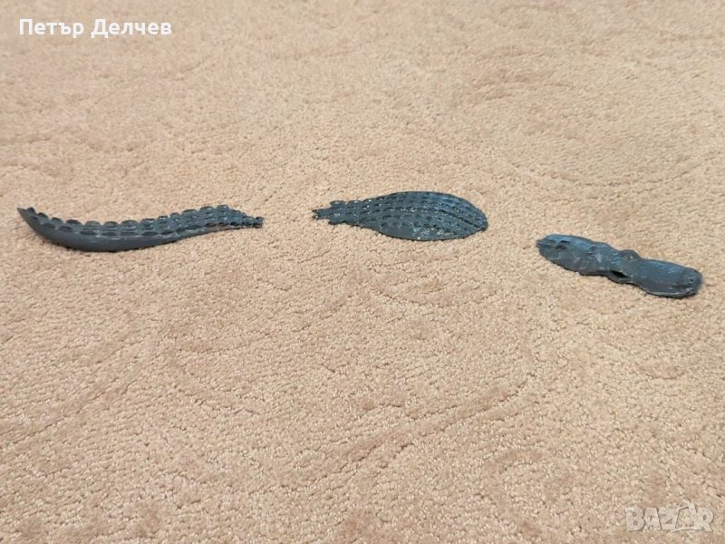 Алигатор ефектна декорация за мокет/килим за прикриване на дупки или петна, снимка 1