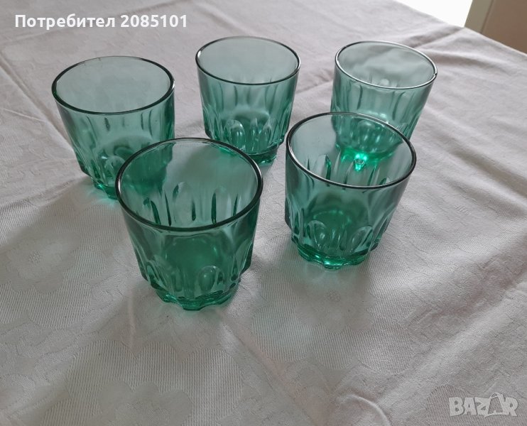 Стъклени чаши за ракия, водка, снимка 1