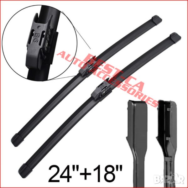 Комплект чистачки за предно стъкло подходящи за Dacia Duster HM 2017-2023, снимка 1