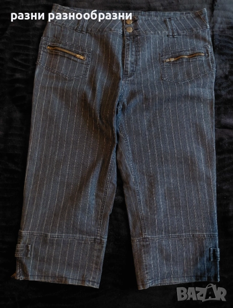 3/4 дамски дънки_голям размер #7, снимка 1