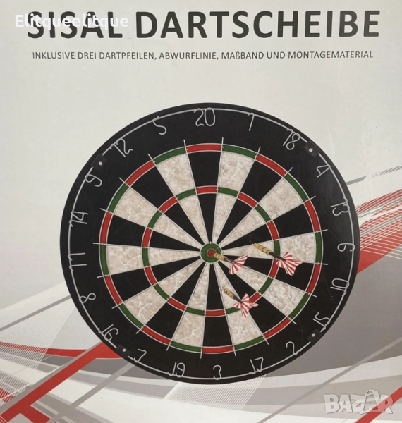 Издръжлив сизалов дартс, снимка 1