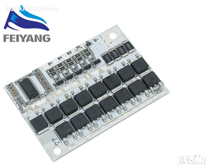 Продавам BMS защитна платка за Li-Fe-PO4 батерии 3s / 4s / 5s 80A, снимка 1