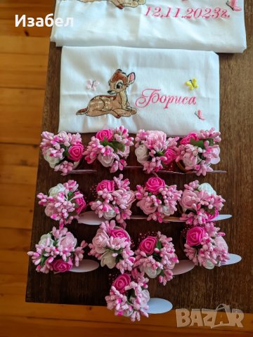 Украса за погача с Бамби, снимка 3 - Други - 43952071