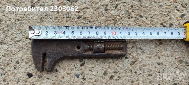 Стар френски ключ, малък, снимка 7 - Антикварни и старинни предмети - 49150472