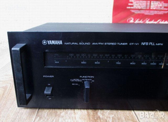 ★ █▬█ █ ▀█▀ ★ YAMAHA CT-V1 – Висок клас аналогов тунер от серията натурален саунд. , снимка 3 - Аудиосистеми - 35250134