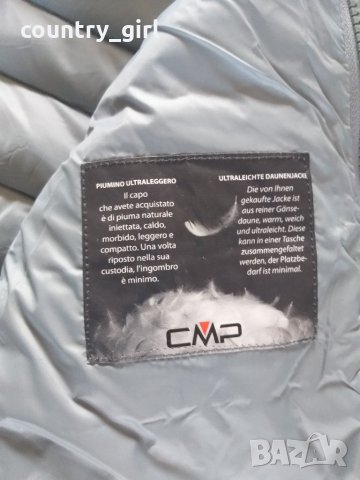 cmp womens grey down jackets - страхотно пухено яке КАТО НОВО, снимка 2 - Якета - 26840509