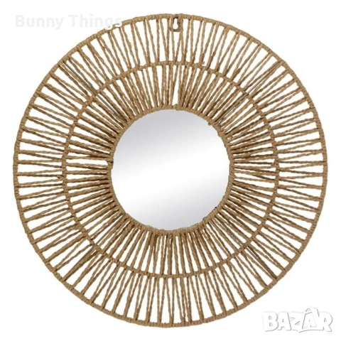 Декоративно огледало за стена, кръгло, различни видове и размери, снимка 4 - Огледала - 53417731