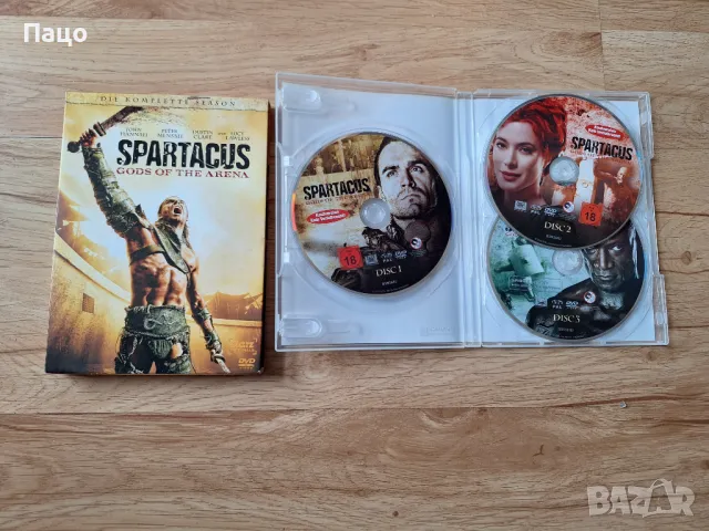 SPARTACUS - БОГОВЕТЕ НА АРЕНАТА/промо цена/, снимка 3 - DVD филми - 49971325