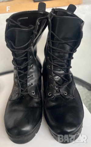 Дамски боти кожа
