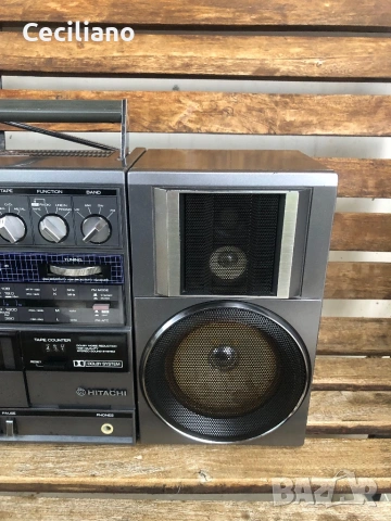 Радиокасетофон HITACHI TRK-9100 Е , снимка 5 - Радиокасетофони, транзистори - 53333246