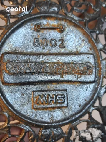 ажурна метална декоративна чиния за стена  3/2, снимка 6 - Декорация за дома - 48830674