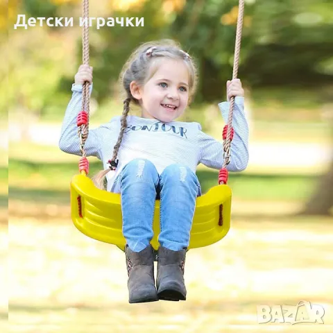 Детска люлка с въжета 175 см тип седалка, снимка 2 - Други - 49852727