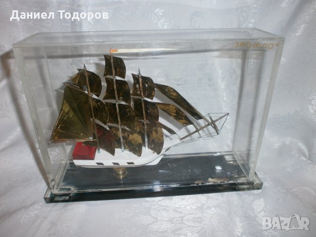 Руски Макет на Кораб в Кутия, снимка 8 - Колекции - 27729792