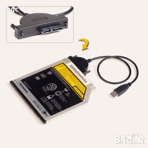 Преходен USB Адаптерен Кабел за Записващи устройства Кедита Записвачки , снимка 6 - Друга електроника - 40181157
