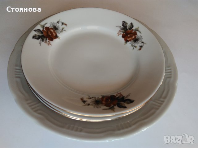 Порцеланови български чинии, снимка 14 - Чинии - 37857942