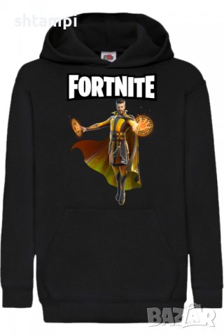 Детски Суитчър/Суитшърт Fortnite Dr Strange Vivid,Фортнайт,Игра,Подарък,Изненада,Забавление,Рожден Д