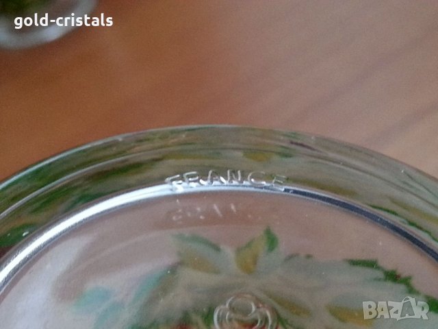  стъклени чаши с ловни мотиви , снимка 7 - Антикварни и старинни предмети - 33682330