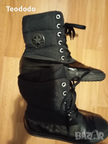 Дамски - детски боти Converse All Star , снимка 2 - Дамски боти - 52133662