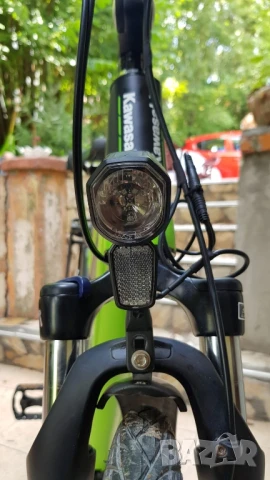 Планински електрически / e-bike / велосипед Kawasaki , снимка 8 - Велосипеди - 50593441