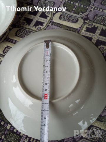 Бг порцелан-Изида . НОВИ- барокови чинии.., снимка 8 - Прибори за хранене, готвене и сервиране - 35153934