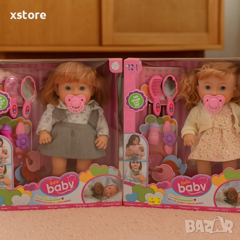 Кукла – говореща и пееща на български, 36 см с аксесоари, снимка 2 - Кукли - 52739961