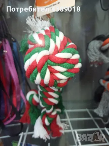 Играчка - въже и топка за куче, снимка 5 - За кучета - 49124505