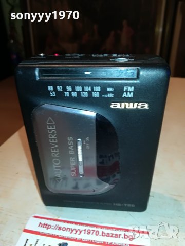 🛑AIWA HS-T29 WALKMAN REVERSE TAPE/RADIO 1909221900, снимка 15 - Радиокасетофони, транзистори - 38053309
