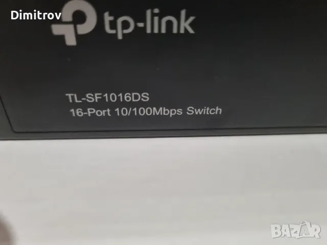 Сиуч / Switch / Комутатор - TP Link TL-SF1016D, снимка 2 - Суичове - 49589845