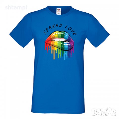 Мъжка тениска Spread Love Прайд,Празник.Повод,Изненада