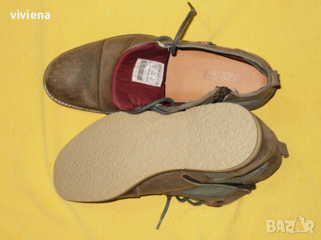 PIER ONE мъжки нови естествена кожа 42/43, снимка 11 - Мъжки боти - 38649307