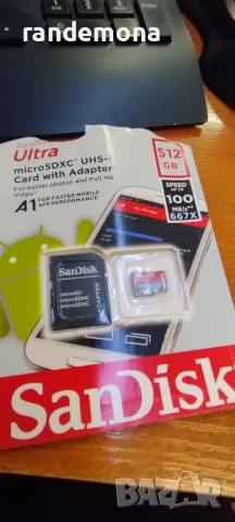 Карта памет SanDisk Ultra microSDXC, 512GB, снимка 2 - Карти памет - 48982660