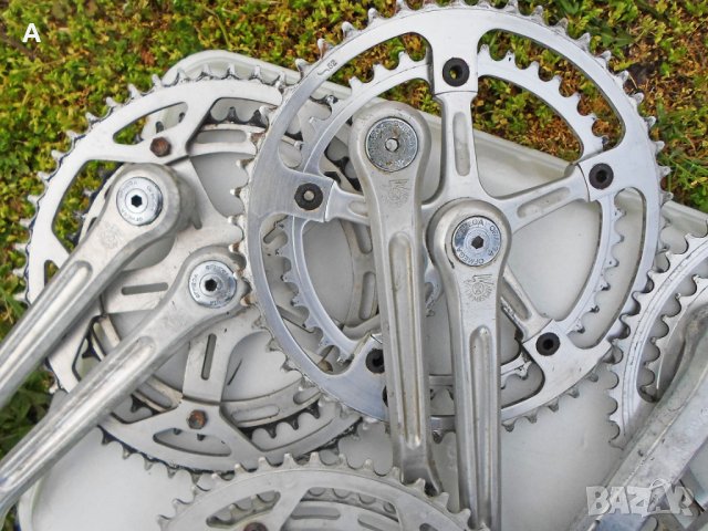 Ретро шосейни курбели, снимка 14 - Части за велосипеди - 32551564